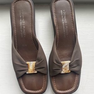 Donald Pliner Wedge Slides